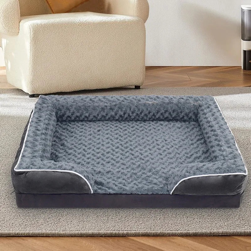 Luxe Paws Club Waterproof & Washable Bed