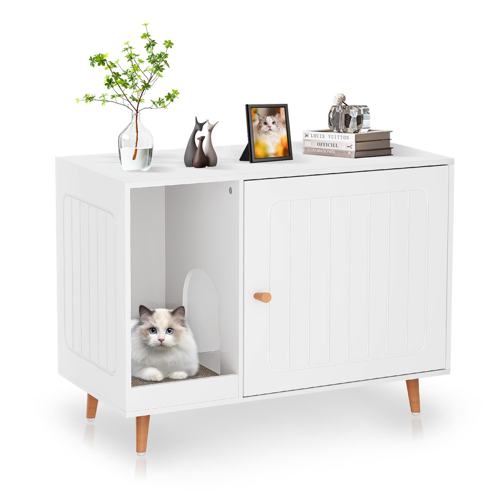LuxePro Cat Enclosure Cabinet
