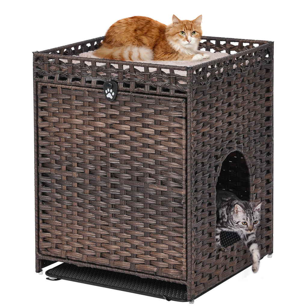 LuxePro Cat Enclosure & Litter Mat