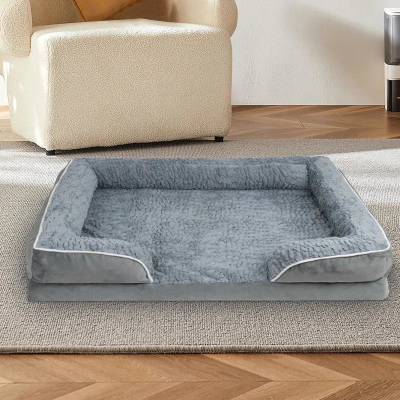 Luxe Paws Club Waterproof & Washable Bed