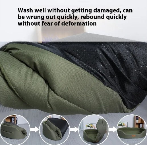 LuxePro Waterproof Dog Bed