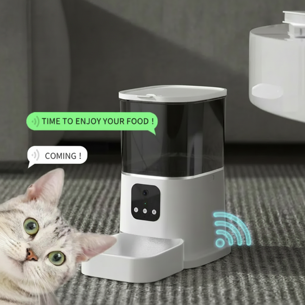 LuxeFeeder Pro – WiFi & Voice Control