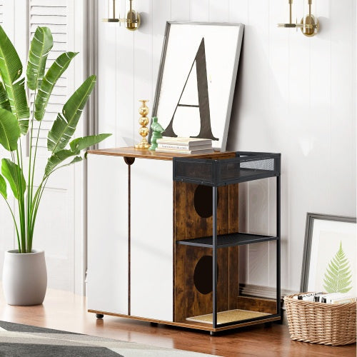 LuxePro Cat Furniture Enclosure