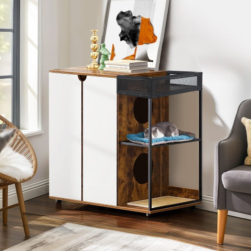 LuxePro Cat Furniture Enclosure