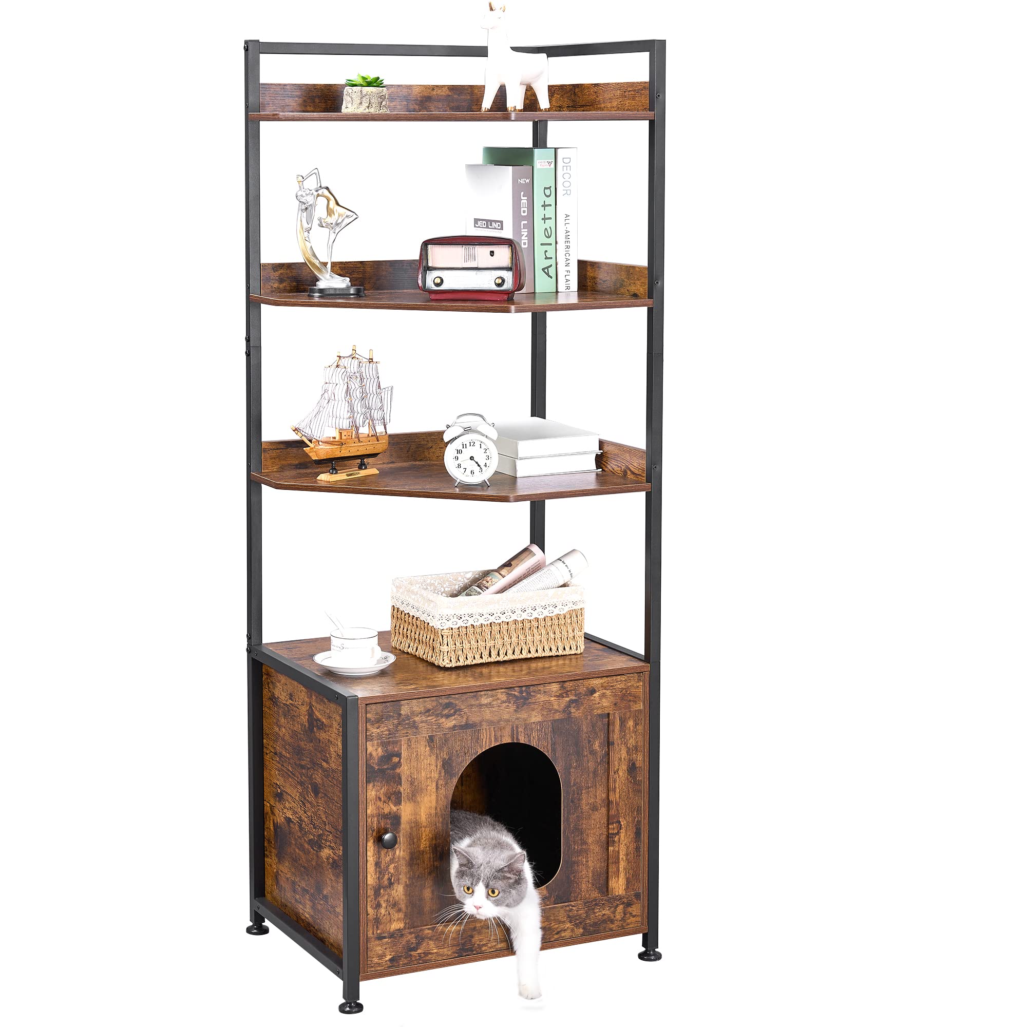 LuxePro Corner Enclosure Cabinet