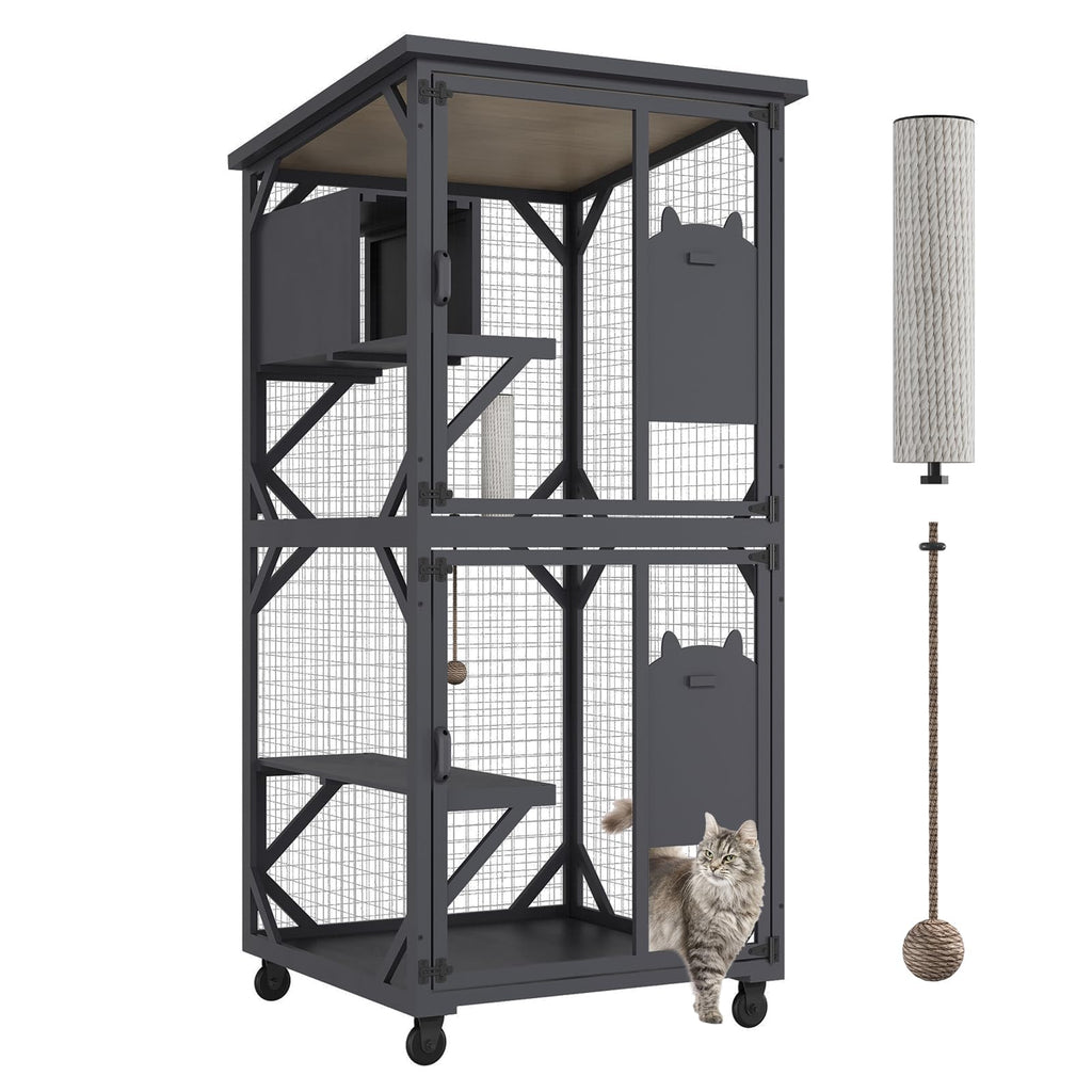 LuxePro Outdoor Cat Sanctuary