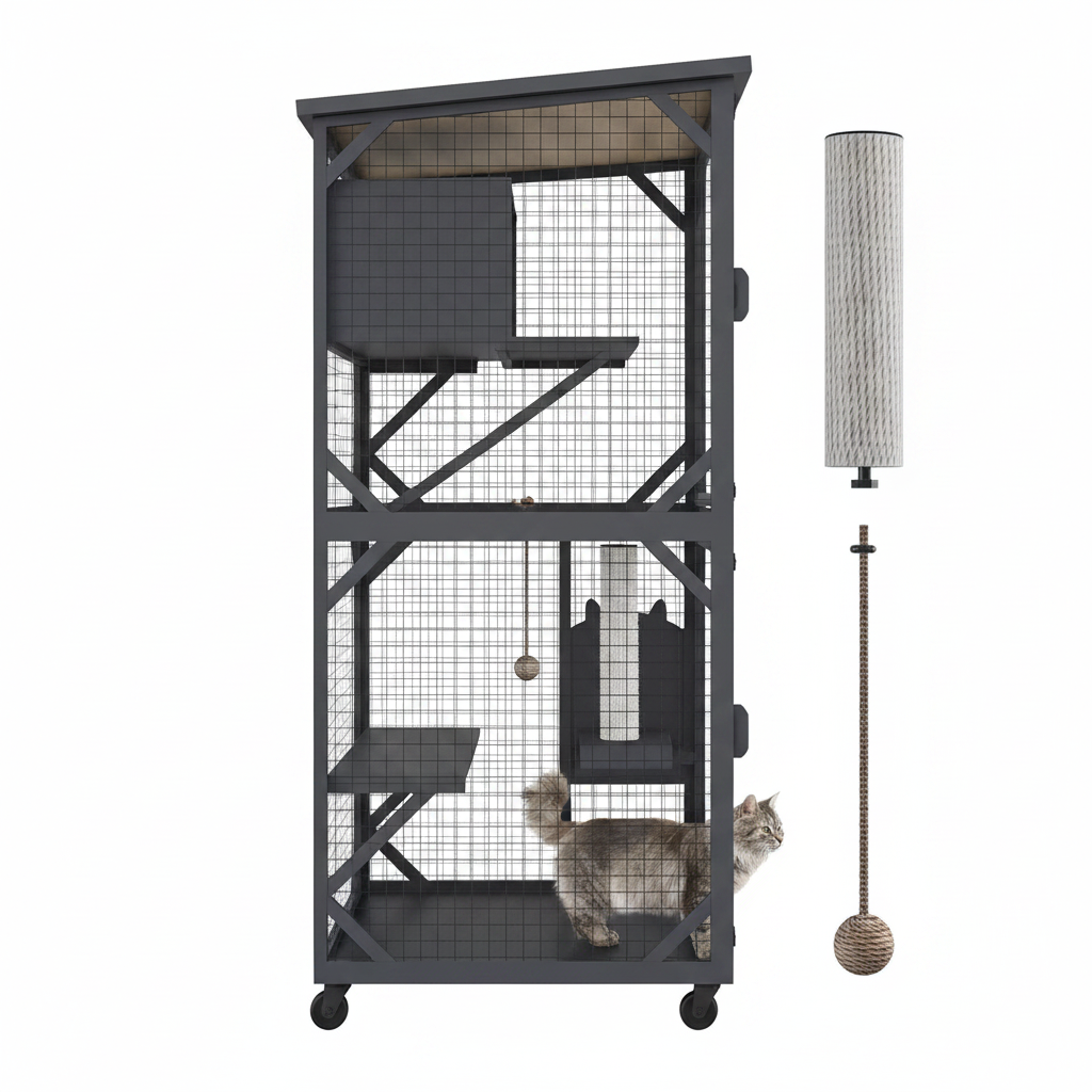 LuxePro Outdoor Cat Sanctuary