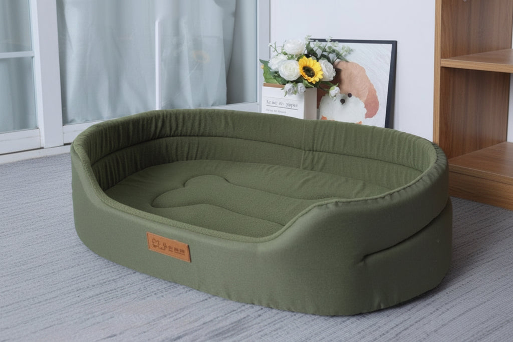 LuxePro Waterproof Dog Bed