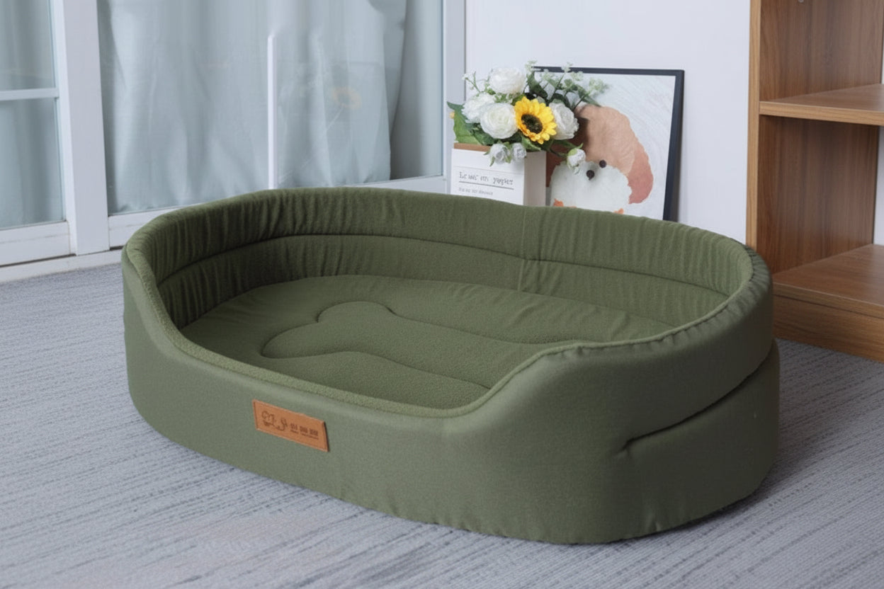 LuxePro Waterproof Dog Bed